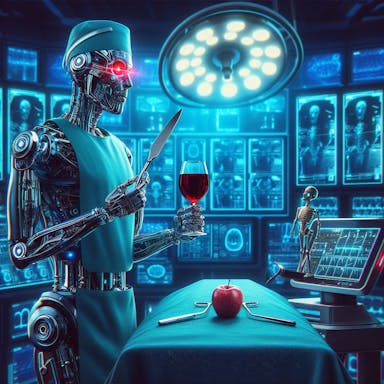 AI, alcohol and surgery
